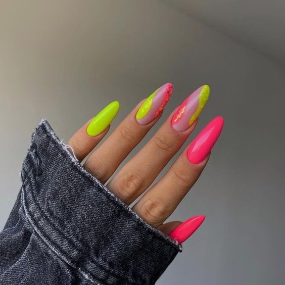 Vibrant Neon Duo